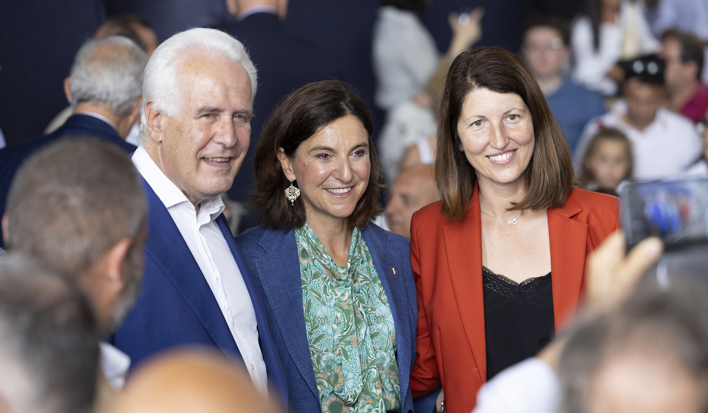 Presidente Vitelli con Presidente Regione Toscana Eugenio Giani e Sindaco di Viareggio Sara Grilli